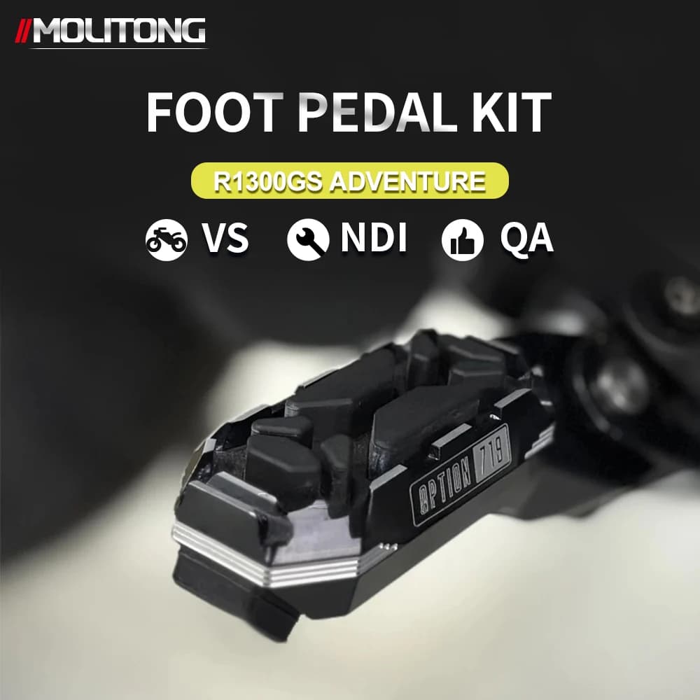 R1300GS Adventure 719 Pedali Pioli Resto Poggiapiedi GS1300 Antiscivolo In Alluminio Moto Misura Per BMW R1300GS ADV 2023 2024 2