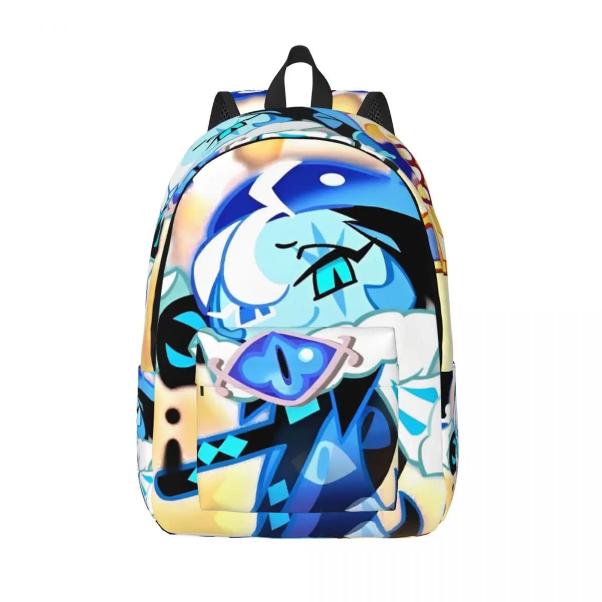 Shadow Milk Cookie Run Kingdom Zaino sportivo Lavoro delle scuole superiori Simpatico cartone animato Anime Zaino per uomo Donna Borse di tela universitari