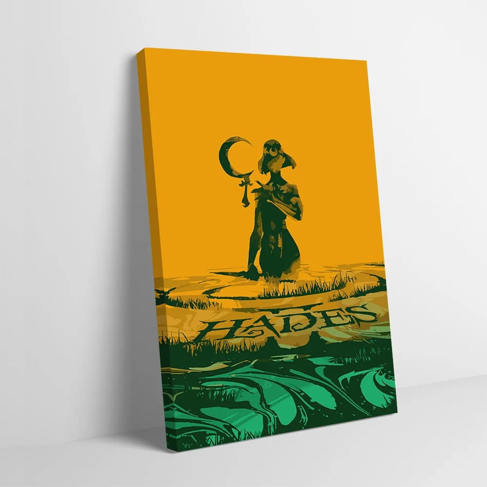 Poster stampato del gioco Hades, immagini personalizzate, quadri su tela, regalo per la decorazione del soggiorno, quadri decorativi con cornici