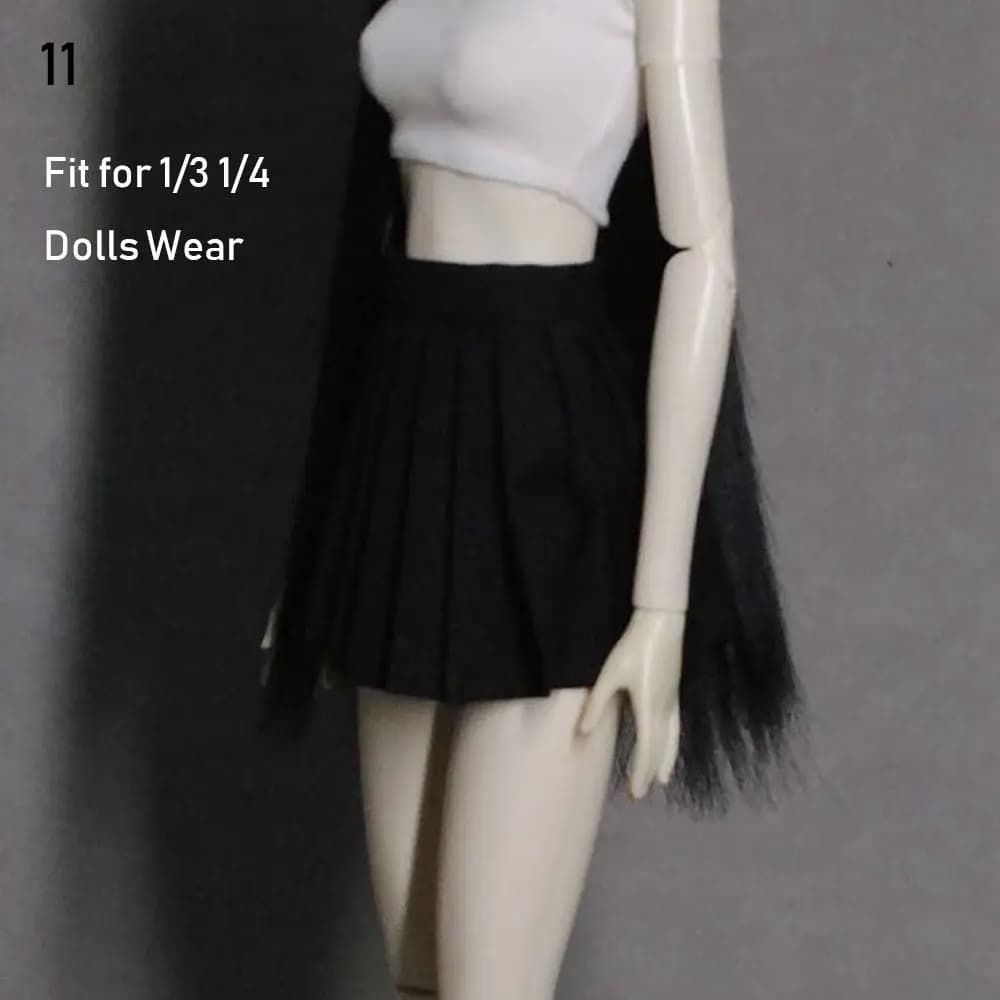 Accessori per Bambole Principessa da 30 cm: Gonne Casual, Vestiti, Mini Abiti, Jeans Blu, Gonne a Trapezio
