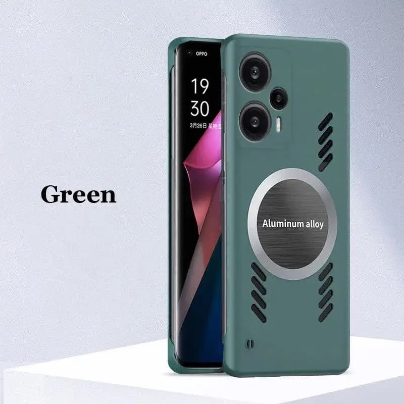 Custodia magnetica per telefono con dissipazione del calore senza telaio per XIAOMI POCO F5 F6 F7 F8 Ultra X6 X7 Pro Copertura di raffreddamento per PC antiurto