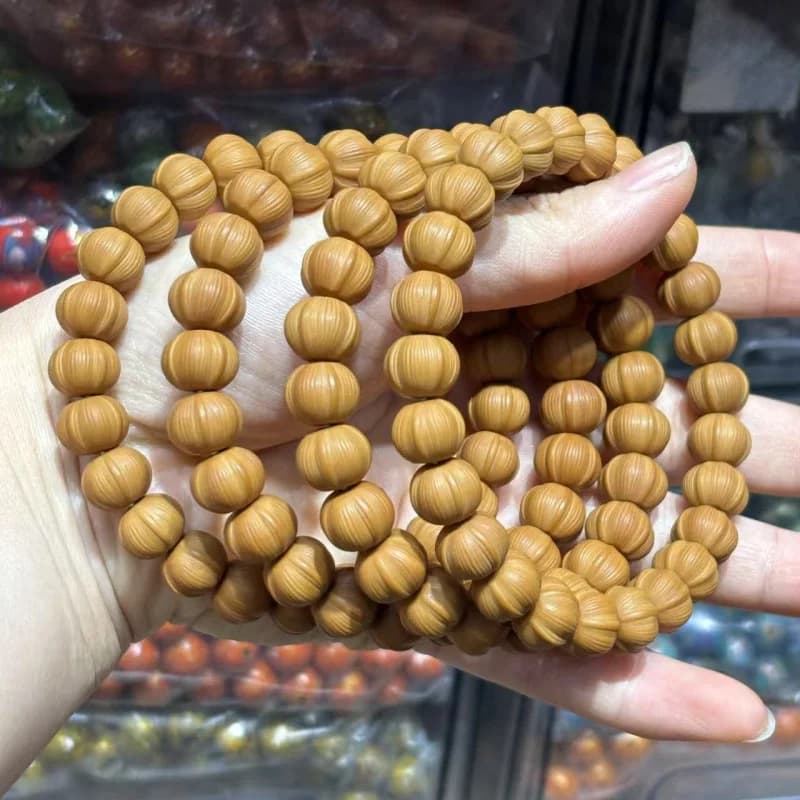 Brushed monkey , shark back leather, non-impregnated, accessory, Buddhist beads, beaded jewelry, bracelet
