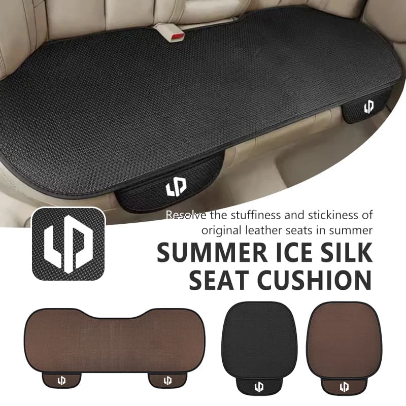Car Seat Cushion Non-Slip Cover Ice Silk Cushion Auto Accessories For Leapmotor T03 S01 C11 C01 C10 C16 2024 2025
