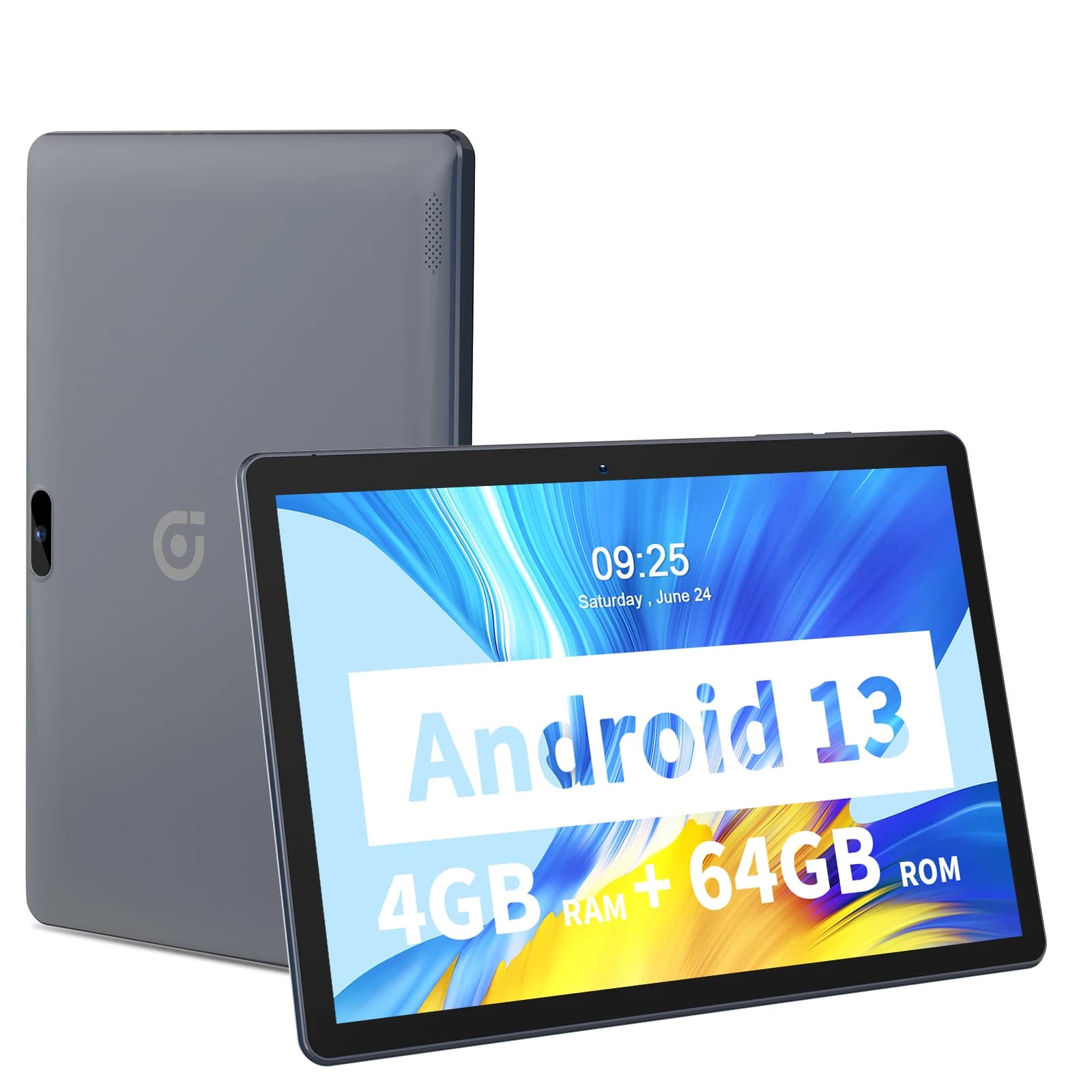 Tablet PC PRITOM 10.1 Inch with Slot SIM 3G, Android 13, 64 GB, Quad Core, Screen Touch, WiFi