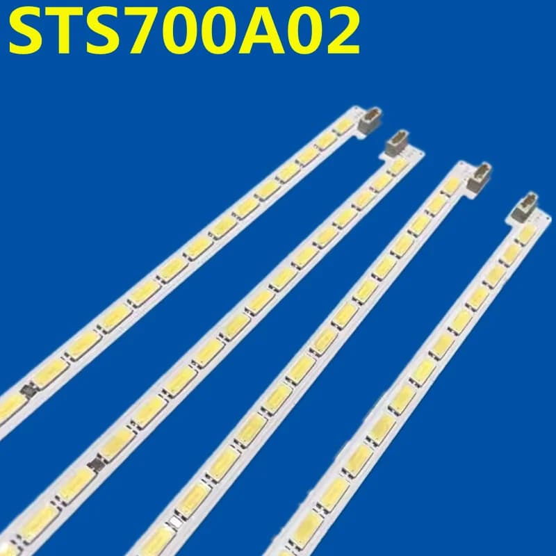 4PCS LED Backlight Strip For STS700A02 54LED LED70W20 DS-D5170TL/P BDL7030QD LTI700HA02