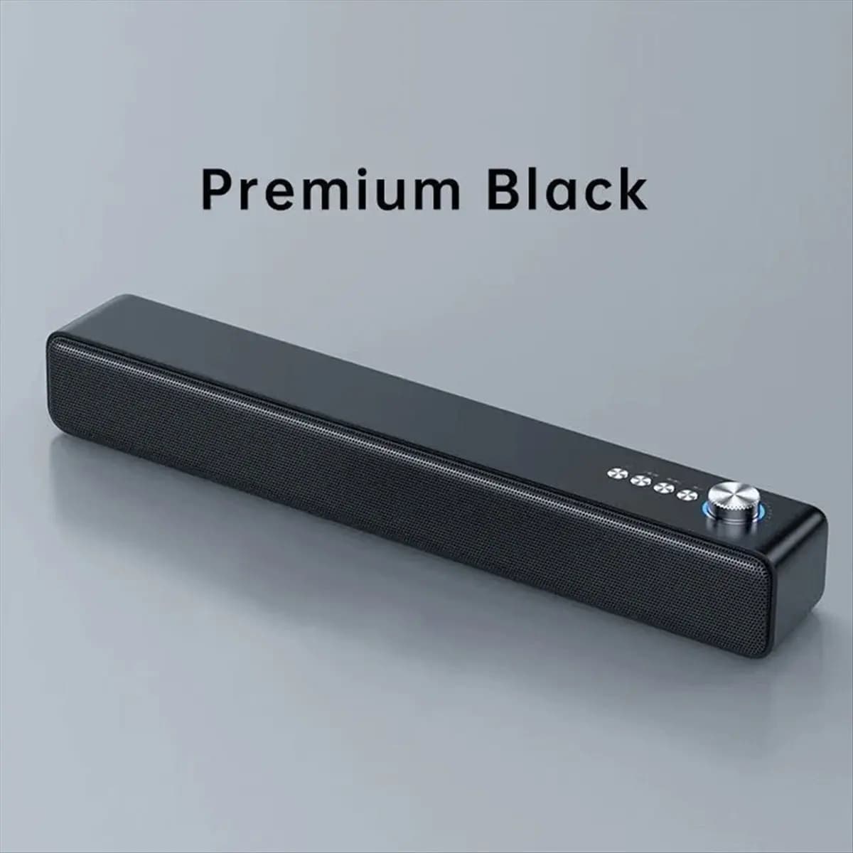 Portable Sound Bar Computer Speakers AUX Wired Wireless Bluetooth Speaker PC/TV Home Theater System 4D Stereo Surround-A