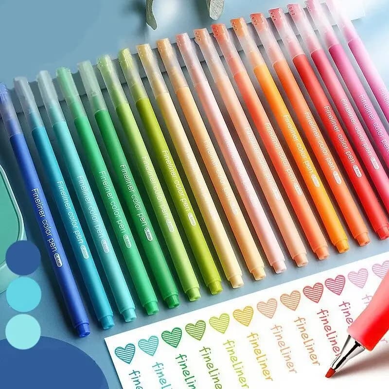 10 colori Morandi penna gel colorata studente nota pennarello notebook pittura graffiti penna colorata cancelleria materiale scolastico per ufficio