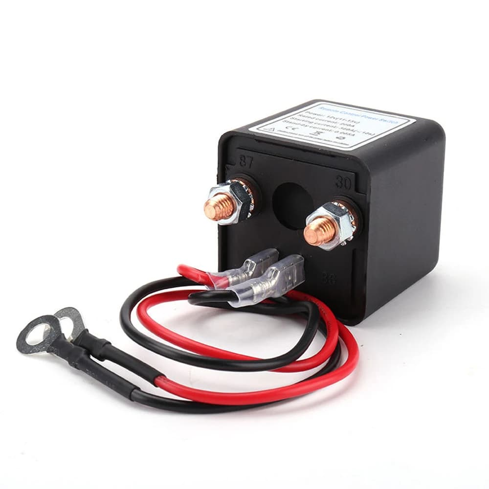 Interruttore di uccisione automatico per interruttore di disconnessione batteria remota per auto 12V/24V 200A Interruttore di uccisione batteria per auto antifurto con telecomando