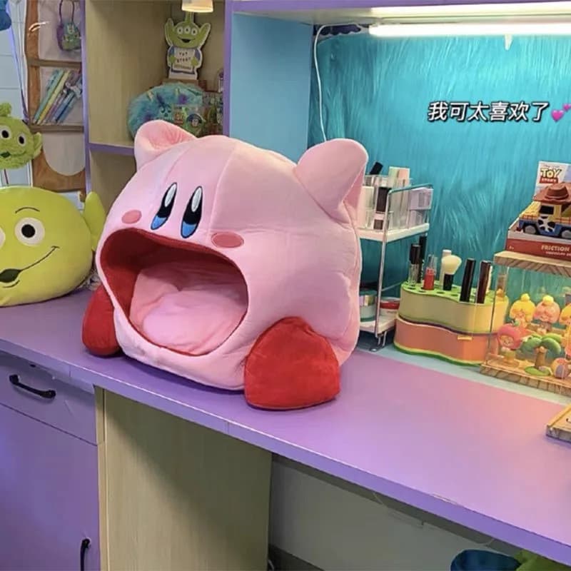 Giochi anime di moda Star bambola periferica divertente cuscino per pisolino morbido nido di gatto per animali domestici giocattolo Kawaii arredamento per letto per animali ornamento carino regalo per i bambini