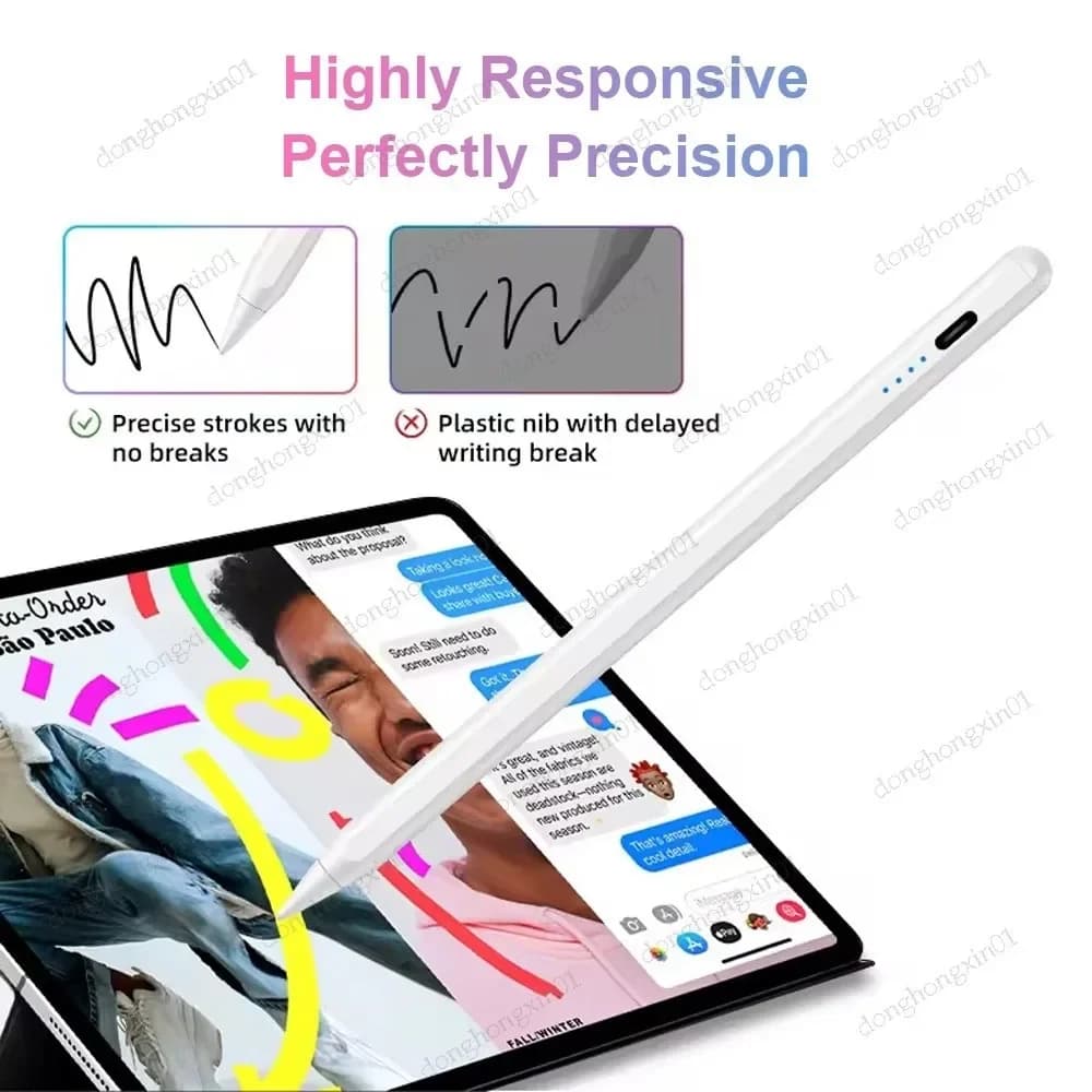 Penna Stylus Universale per Redmi Pad SE 4G 8.7 pollici, 10.61 Pro 12.1, per Xiaomi Poco Pad 5G 5 6S Pro 12.4, Penna Capacitiva Android