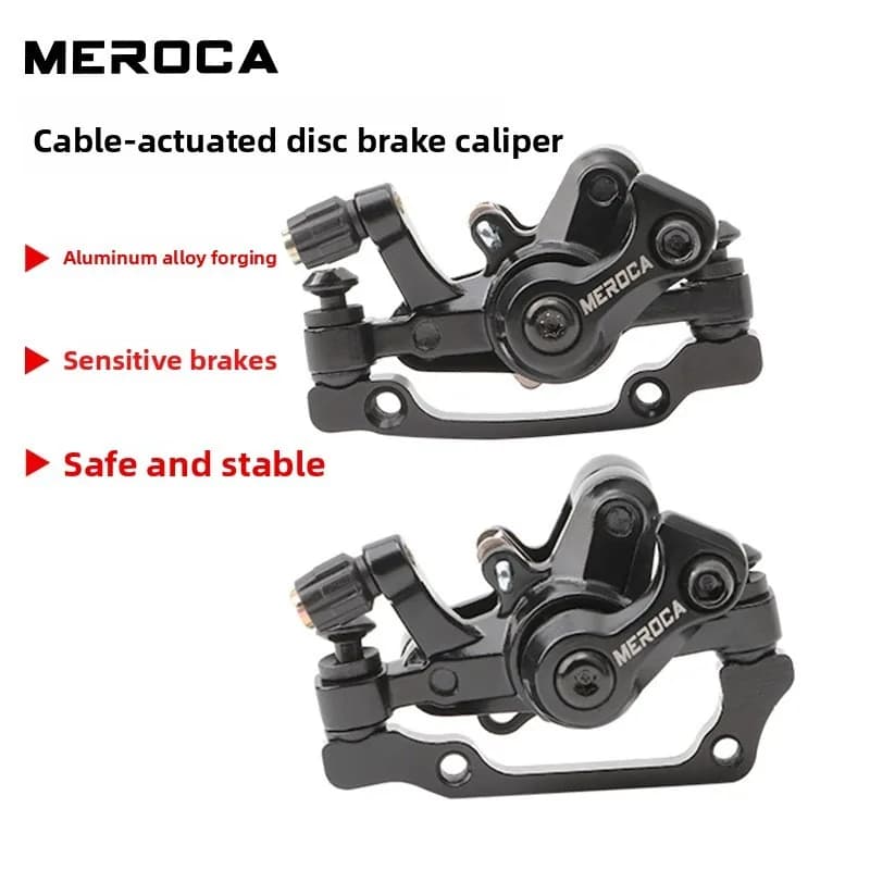 Mountian Bike wire pulling Disc Brake caliper For electric bike 160mm brake disc bicycle brake caliper With brake pads