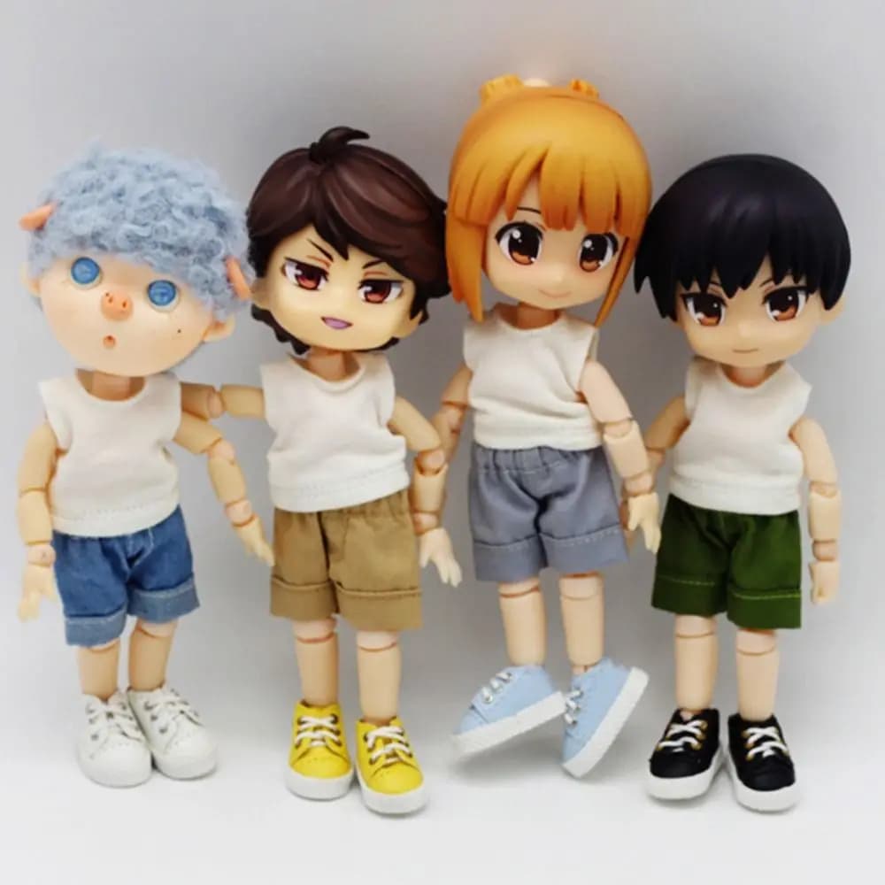 High Quality For 1/12 BJD Dolls Accessories Clothes Dolls Wear Shorts Handmade Shorts Jeans Shorts