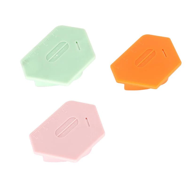1PC Guida per cucitura magnetica + Bilancia Strumento per cucire Facile installazione Piastra metallica sulla macchina Camicie fai da te Cappelli Pantaloni Vestiti Arancione Rosa Verde