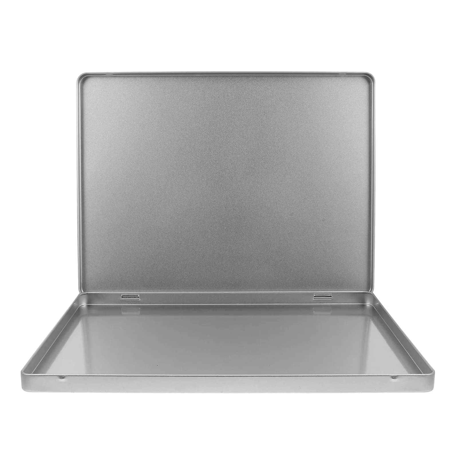 Large Capacity A4 Iron File Storage Box Portable Document Photo Organizer For Receipts Albums Papers Metal Filing Organizer