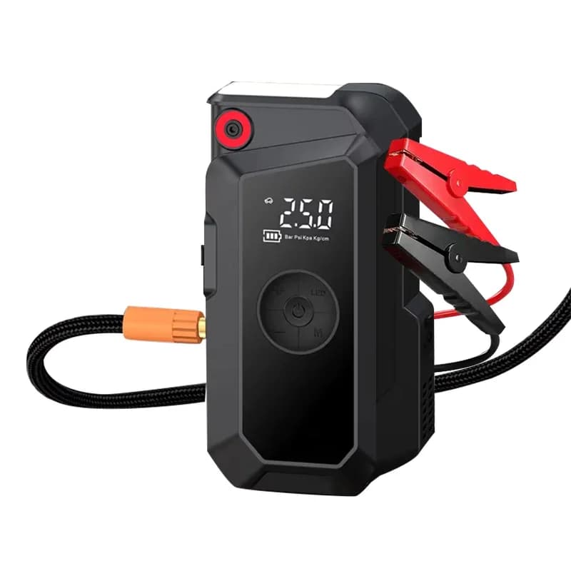 Batteria per auto Booster Power Bank Caricabatterie Batteria al litio mah Avviatore di emergenza per pompa d'aria per pneumatici per auto portatile