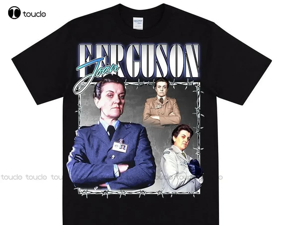 Joan Ferguson T-shirt Prigioniero Cell Block H 80S Cultura pop australiana Sapone Opera Regalo per moglie o fidanzata Tee