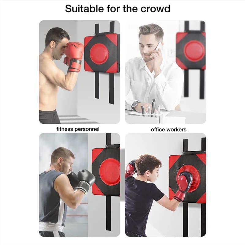 Y67A-Boxing Wall Punzonatura Pad Fitness Wall Punch Bag Messa a muro Bersaglio Pad Altezza Boxe Punch Training Target