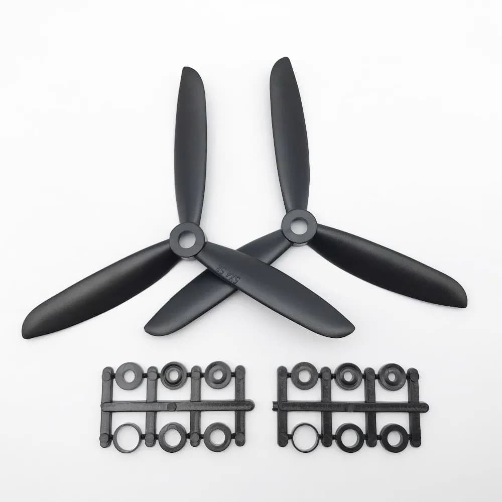 1/2 paia 5045/6045 Elica a 3 pale 5x4.5 6x4.5 CW CCW per RC FPV Drone Aereo Parte ad ala fissa