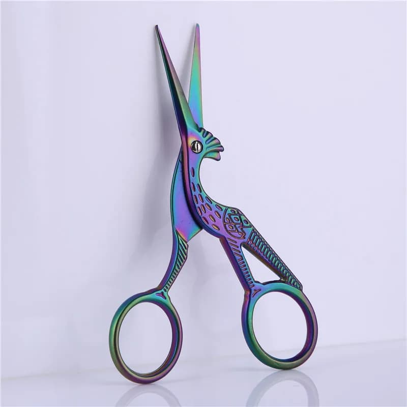 1 pz Classic Chameleon Crane forbici per uccelli durevole in acciaio inox Manicure Cutter Remover strumento per lo Styling della cuticola del chiodo
