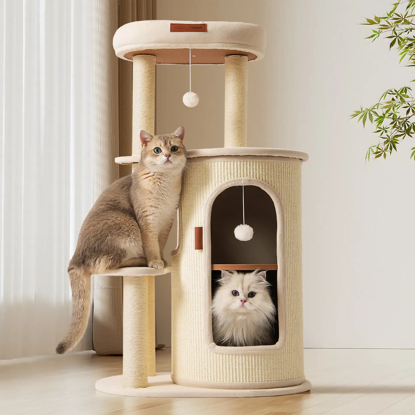 Torre per Gatti da Interno, Accessori e Giocattoli, Scaffali, Tiragraffi, Tappetino Tiragraffi in Legno, Rascador De Gatos, Articoli per Animali Domestici