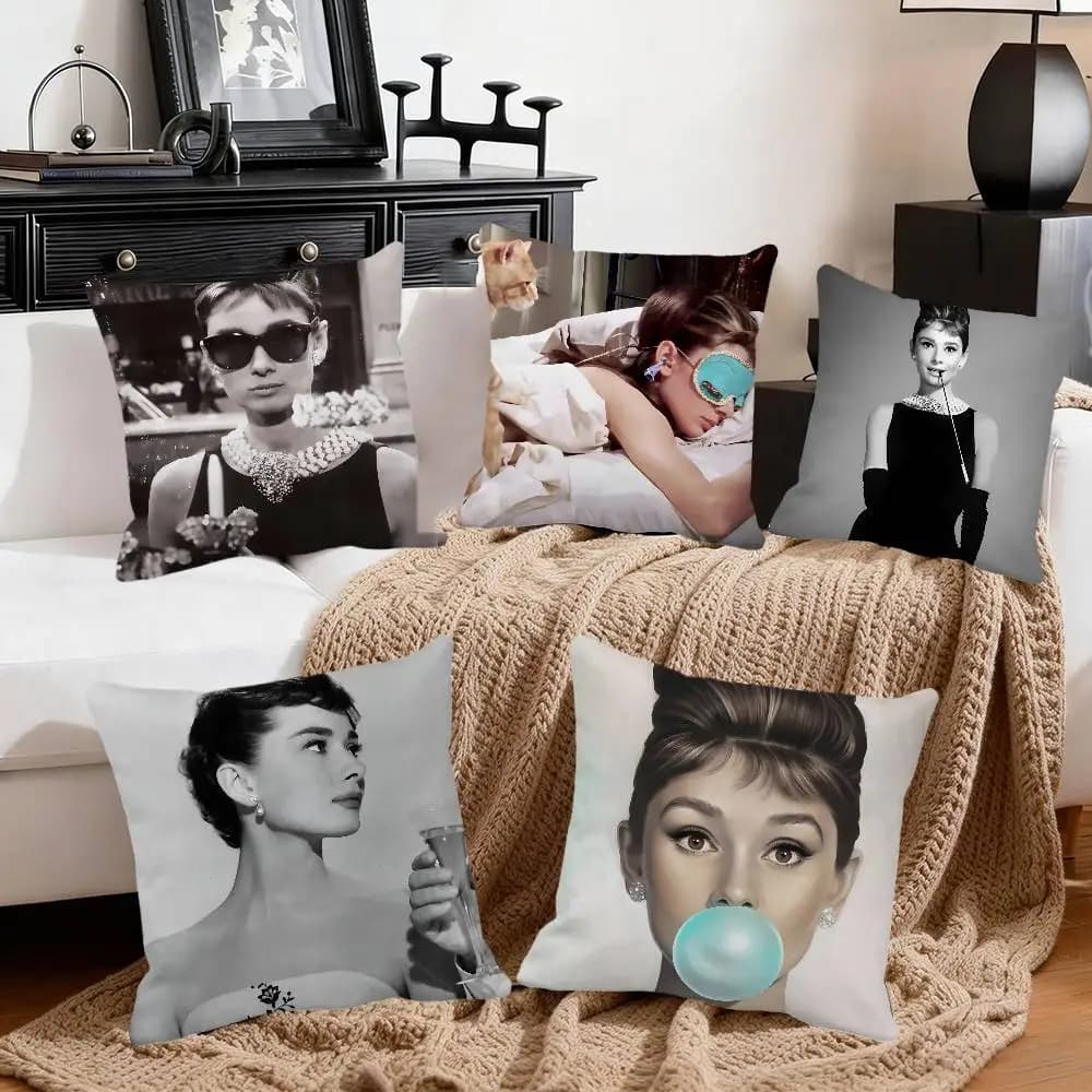 Federa per cuscino Breakfast At Tiffany's, cuscino quadrato per camera da letto, divano, cuscino confortevole per il tempo libero, decorazione per auto e casa