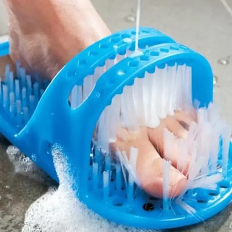 1 pz 28 cm * 14 cm * 10 cm di Plastica Bagno Scarpe Doccia Spazzola Massaggiatore Pantofole Scarpe Da Bagno Spazzola per Piedi Pietra Pomice Piede Scrubber Spazzole