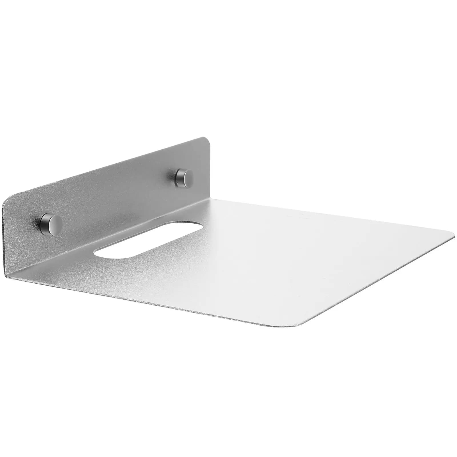 Mensola Galleggiante da Parete per Monitor Bambini, Telecamera, Altoparlante, Salvaspazio, in Alluminio, per Cucina, Lavanderia, Bagno, Garage