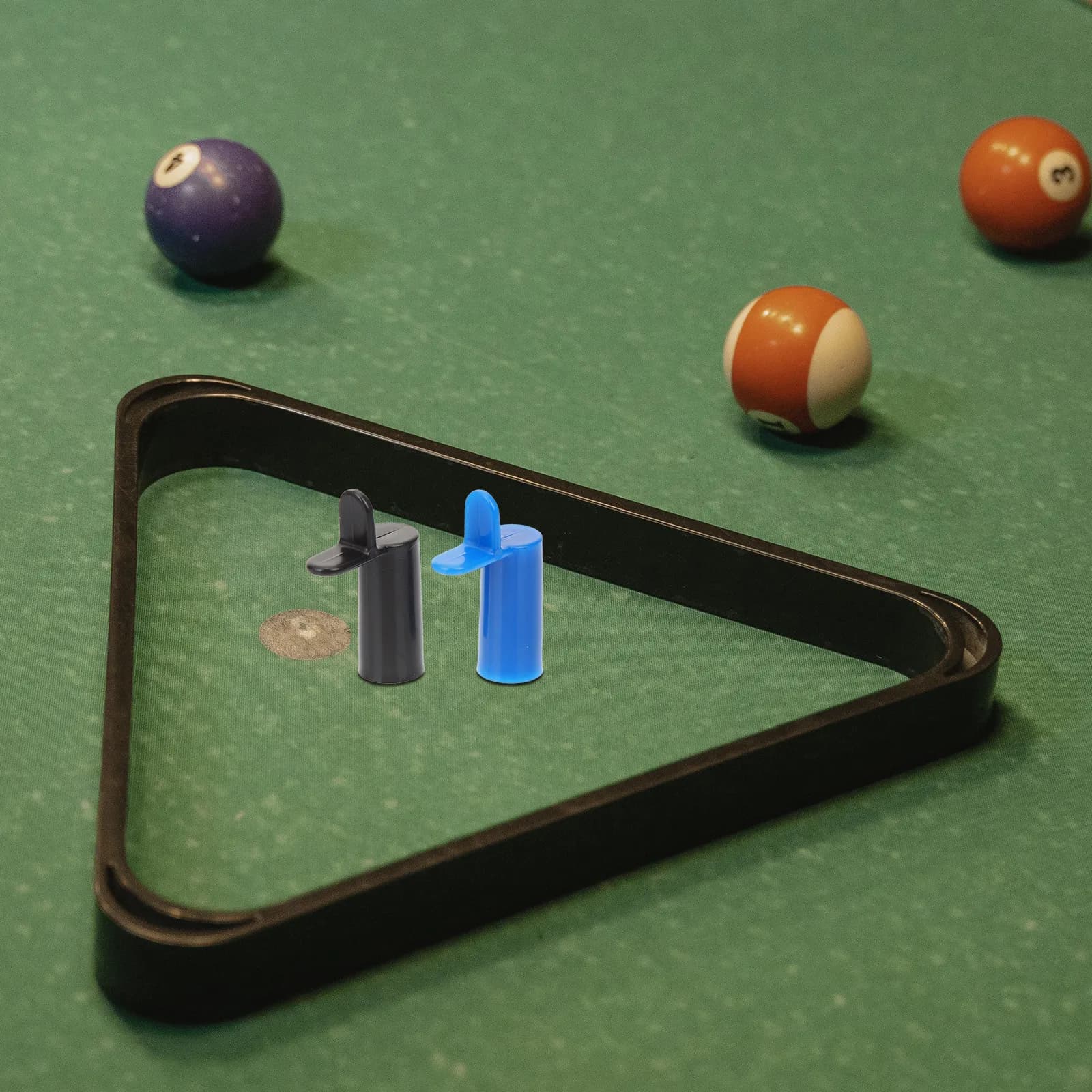 10Pcs Mini Pool Billiards Bridge Head Portable Rack Snooker Cue Stick Holder Support Bracket Pool Table Sticks