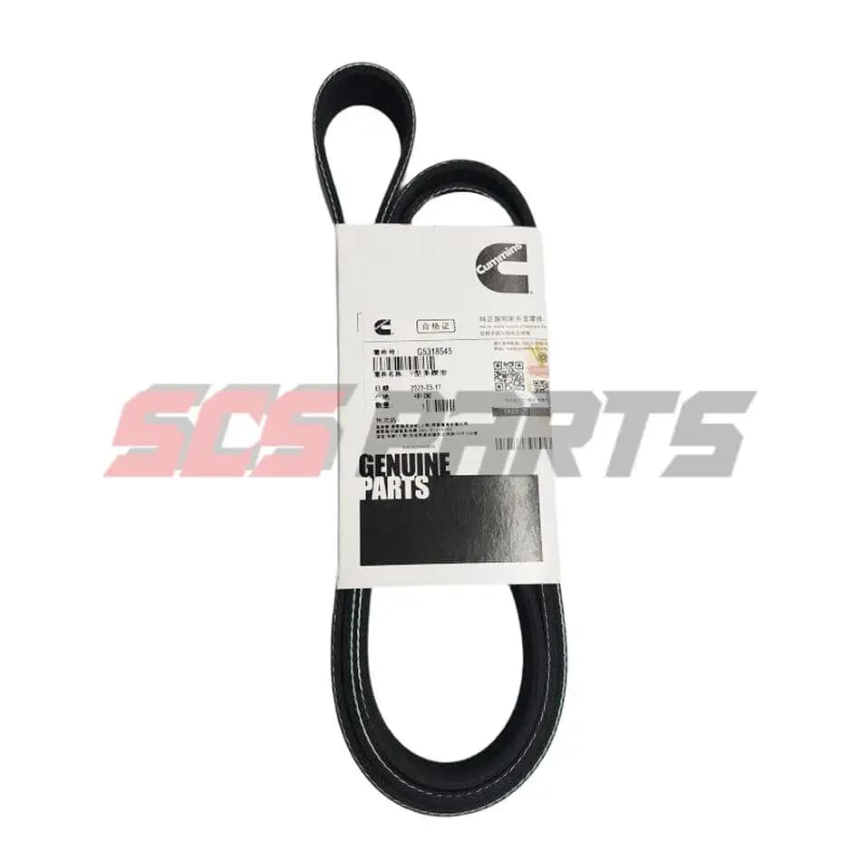 5318545 8PK1870 V Ribbed Belt for Cummins Engine QSL9.3 6L QSL C8.3