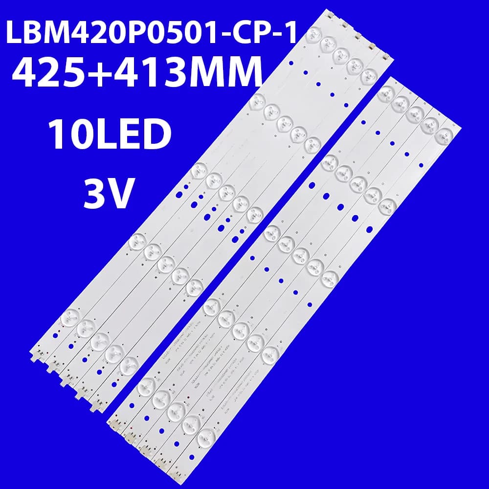 Striscia di retroilluminazione a LED per LBM420P0501-CP-1 LBM420P0501-CJ-1 LC-42LB150U LC-42LD265E LC-42LD264E LC-42LD266K T420HVN06.3 TPT420H2