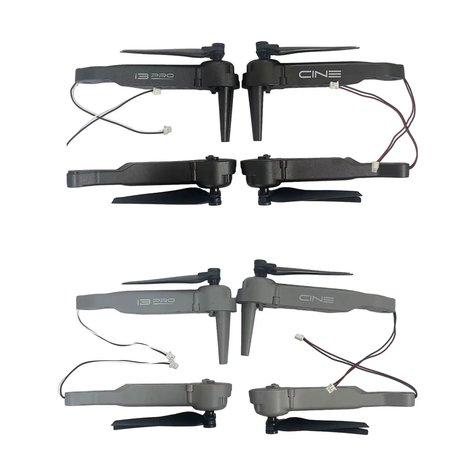 Set of RC drone engine arms Light spare parts with front and rear motor DIY accessory for Z908 Pro Replaces