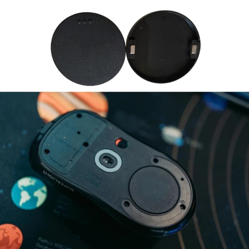 Removable round game mouse bits Lower case for wireless mouse G PRO X SUPERLIGHT GPWX