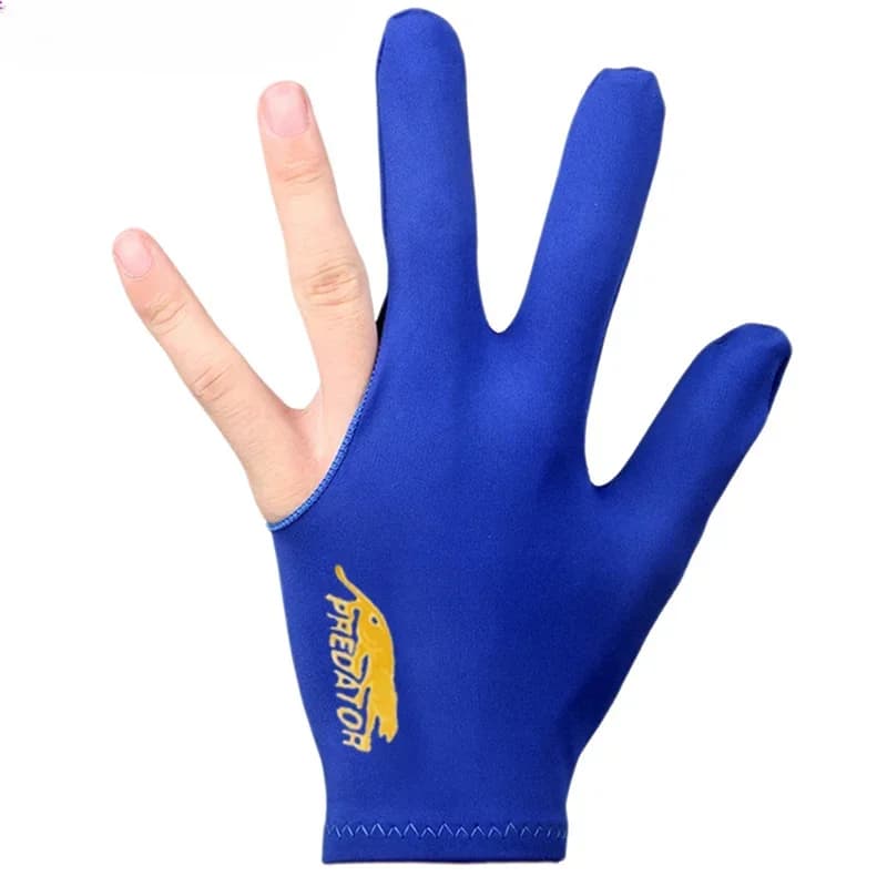 1Pc Three Finger Open Billiard Pool Cue Glove Left Hand Snooker Shooting Accessory For Men Women