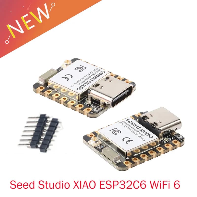 10 Pz/1 pz Seed Studio XIAO ESP32 Seeed Studio ESP32C6 WiFi 6 + Bluetooth- Ble 5 Supporto Zigbee Matter Board Wi-Fi Modulo Wireless