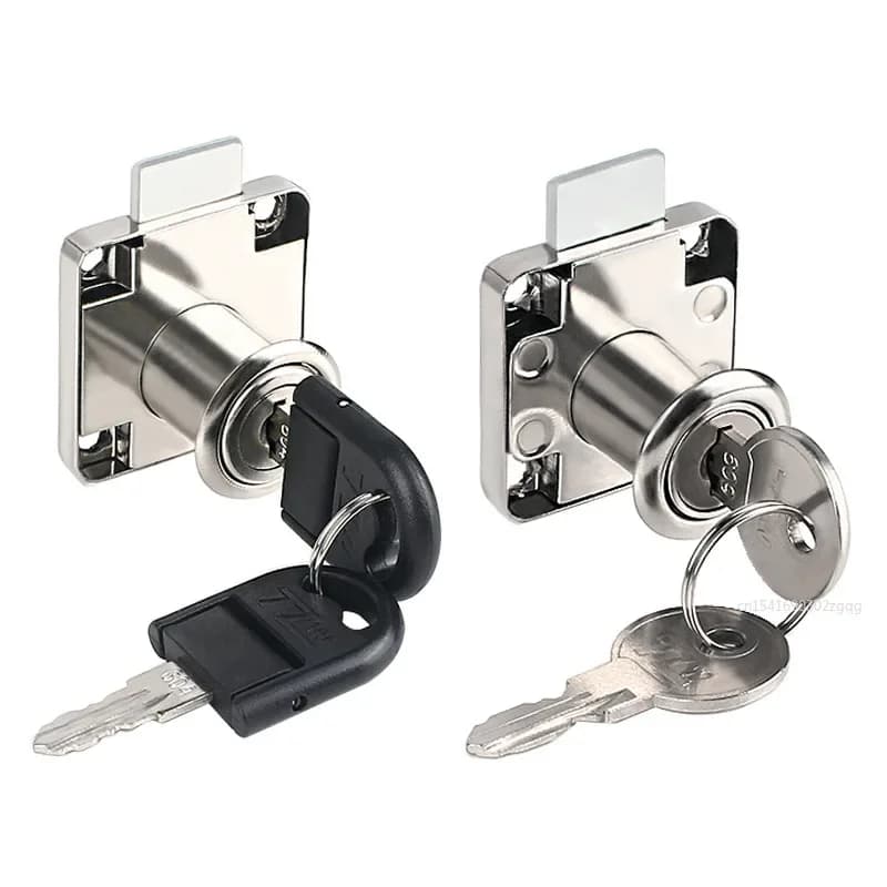 Serrature per cassetti dell'armadio Serrature per porte per mobili Hardware Serratura per scrivania Serrature per porte dell'armadio per guardaroba Libreria da comodino Serratura solida
