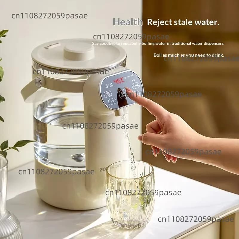 Bollitore elettrico multifunzionale per uso domestico, a temperatura costante, per bollire l'acqua e mantenere il calore integrato.