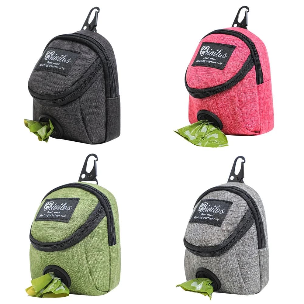Borsa portatile per addestramento del cane Borsa per dolcetti per cani da compagnia all'aperto Borsa per ricompensa per snack per cuccioli Borsa per cacca per cani Borse per trasportini per cani