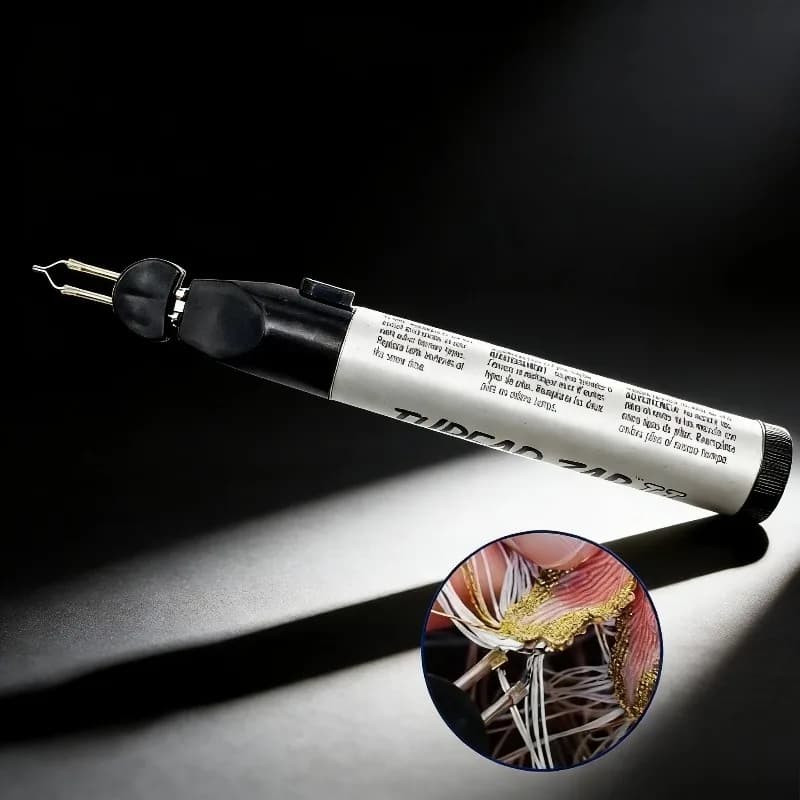 Penna per saldatura a caldo per terminali di cavi (1/2 pezzi) - Punta di ricambio per sigillare corde, strumento per fai da te, creazione di gioielli e forniture artigianali