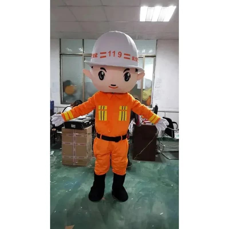 2026 Cosplay Costumes BOB THE BUILDER MASCOT COSTUME For Adult Halloween Purim Party Fancy Dress