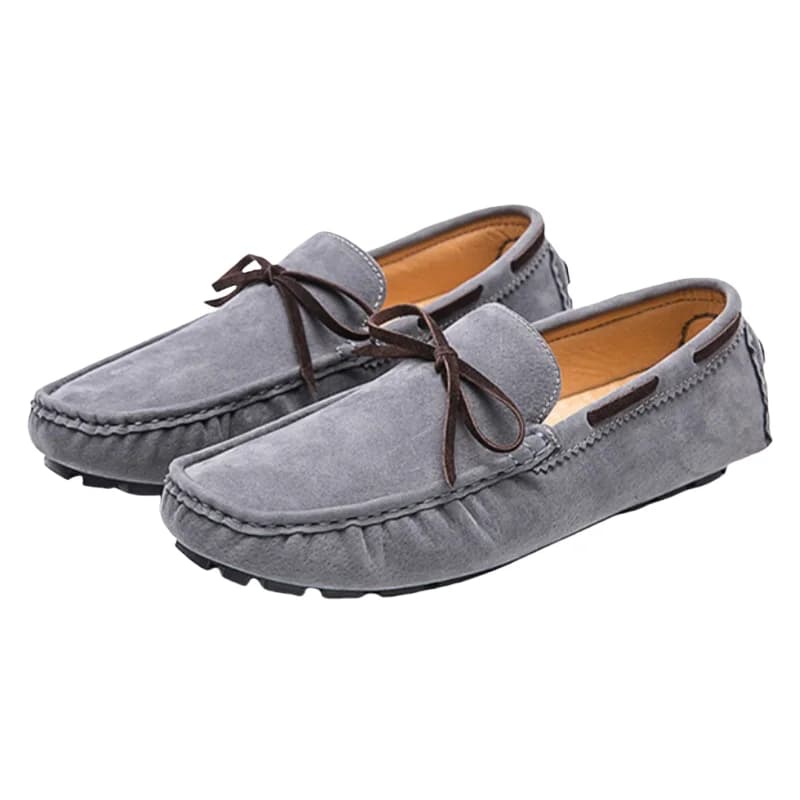 Mocassini in pelle scamosciata da uomo taglia grande 48 scarpe da barca slip on Mocasines Hombre scarpe pigre fatte a mano mocassini da guida appartamenti da ufficio casual