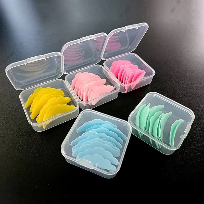 5 pairs of tools for extension 3D eyelashes, reusable makeup kit, silicone bearings for lamination, eyelash bearings, for permanent and eyelash lifting