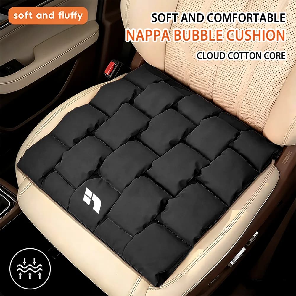 Anti-Stain Car Seat Cushion Soft Breathable Square Passenger Seat Pad Comfort Chair Mat for LEADING IDEAL L6 L7 L8 L9 Li ONE MEG