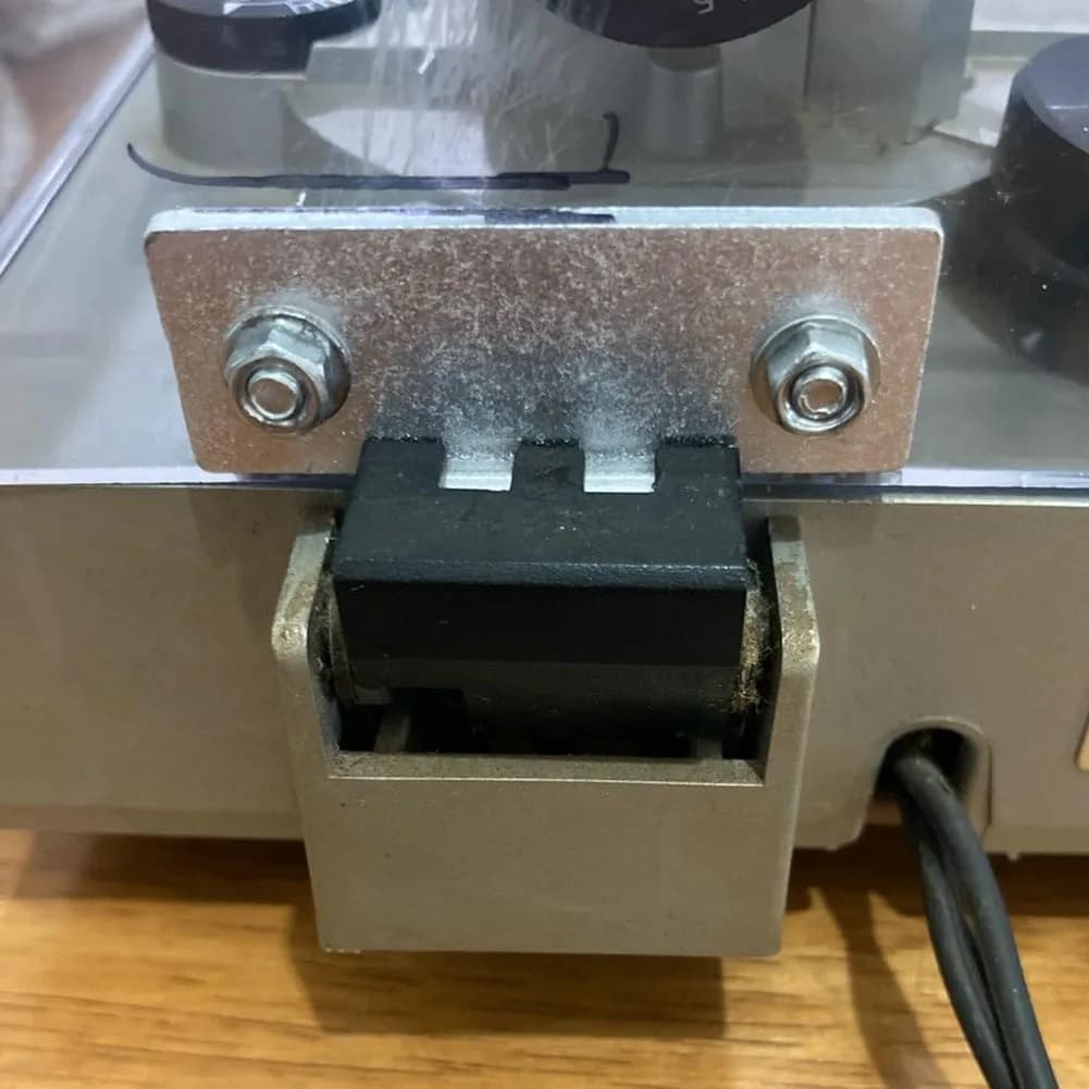 Kit Cerniere per Coperchio Antipolvere Giradischi Technics SL-D2 SL-3200 B2, Realizzato in Alluminio per Consistenza Meccanica