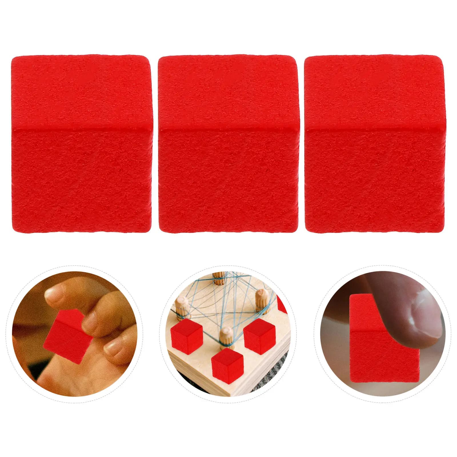 50 Pezzi di Scacchi in Legno, Piccoli Pezzi per Giochi da Tavolo, Accessori Educativi Stimolanti per la Mente, Set di Scacchi di Ricambio, Pedoni Sostitutivi