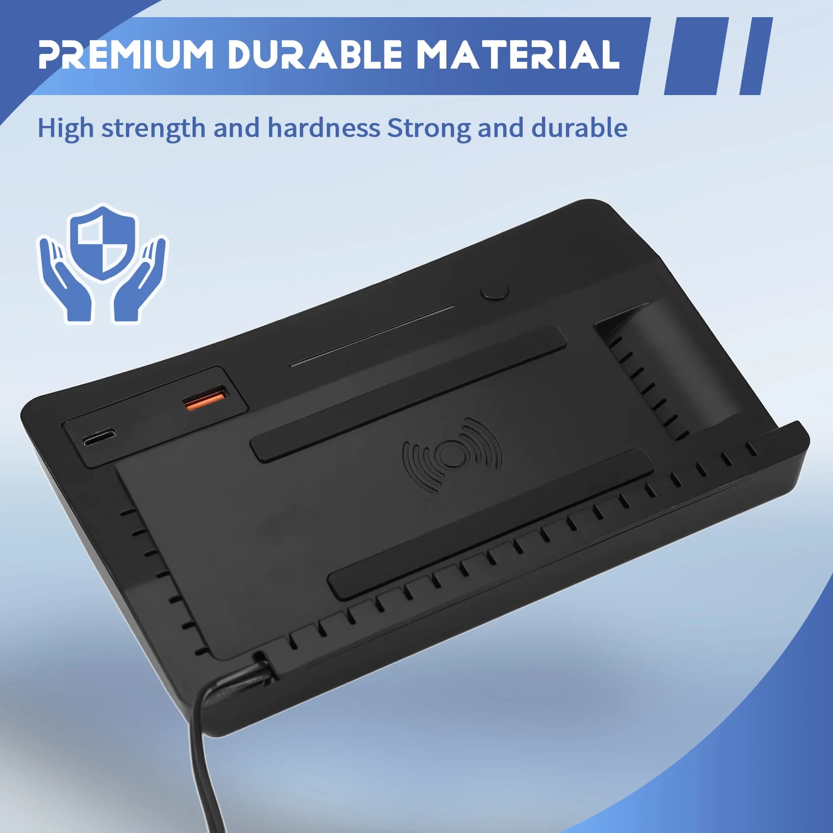 Preciso 15W Caricatore Senza Fili Per Auto Veloce Pannello di Ricarica Del Telefono Trim Pad Per Buick Envision 2022-2023 Accessori Interni