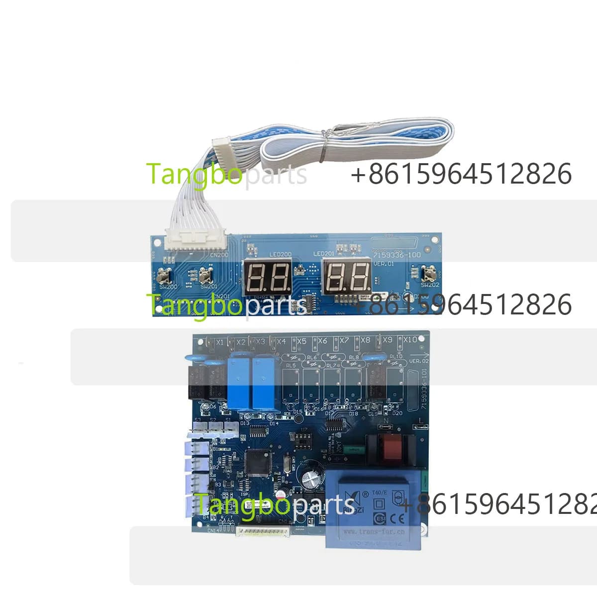 Dishwasher accessories 7159336-101 7159336-100 View card Control card Main board for dishwasher HOBART E60 E50 DW-ME-60EB