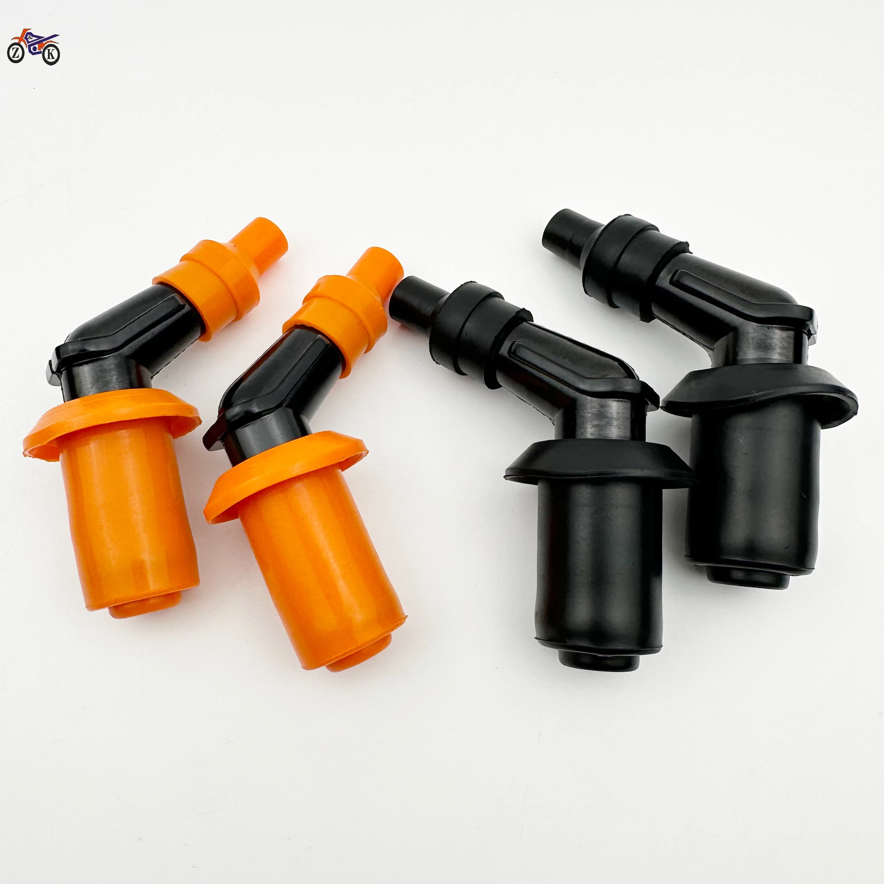 1 pcs rubber stopper ignition coil waterproof black orange motorcycle for ignition accessories ATV mop-up head candle GY6