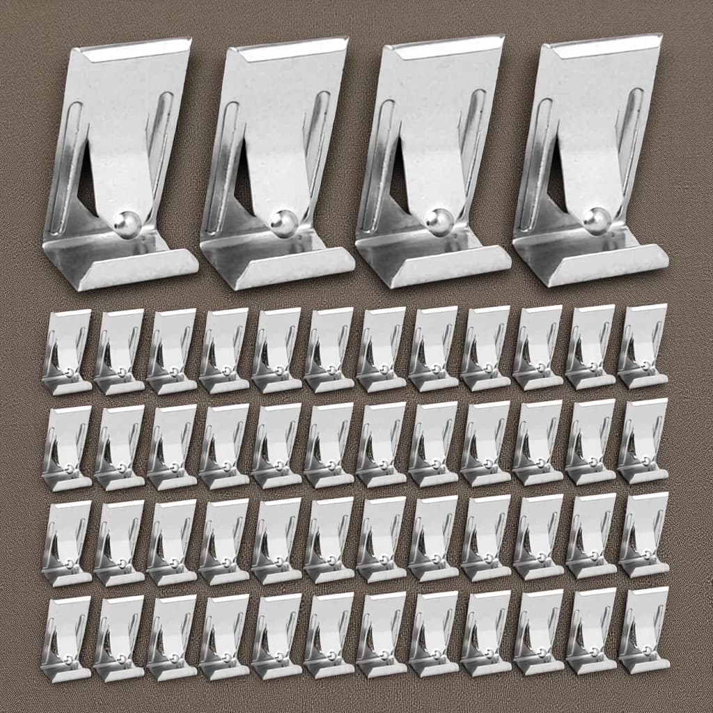 50Pcs Photo Frame Clip Metal Spring Turn Hanger for Wooden Frames Canvases 3D Printer Bed Tight Secure Hanging Hook Accessories