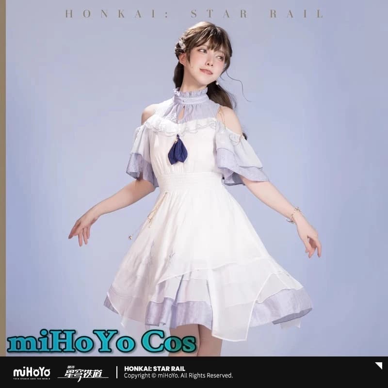 [Autentico] Robin Dress Gioco ufficiale Honkai Star Rail Catena cosplay Accessori per catene in vita Gonna per costume carina per cartoni animati anime