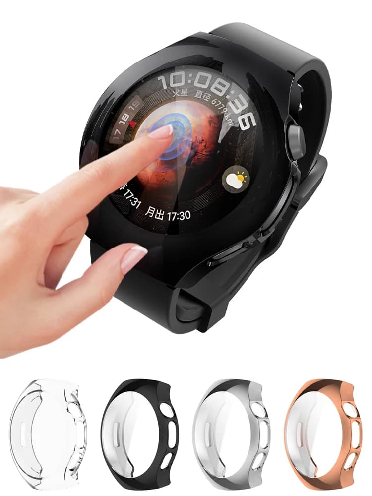 Case for Huawei watch 5 46mm 42mm protection accessories All-Around shockproof TPU bumper shell Huawei watch5 protective